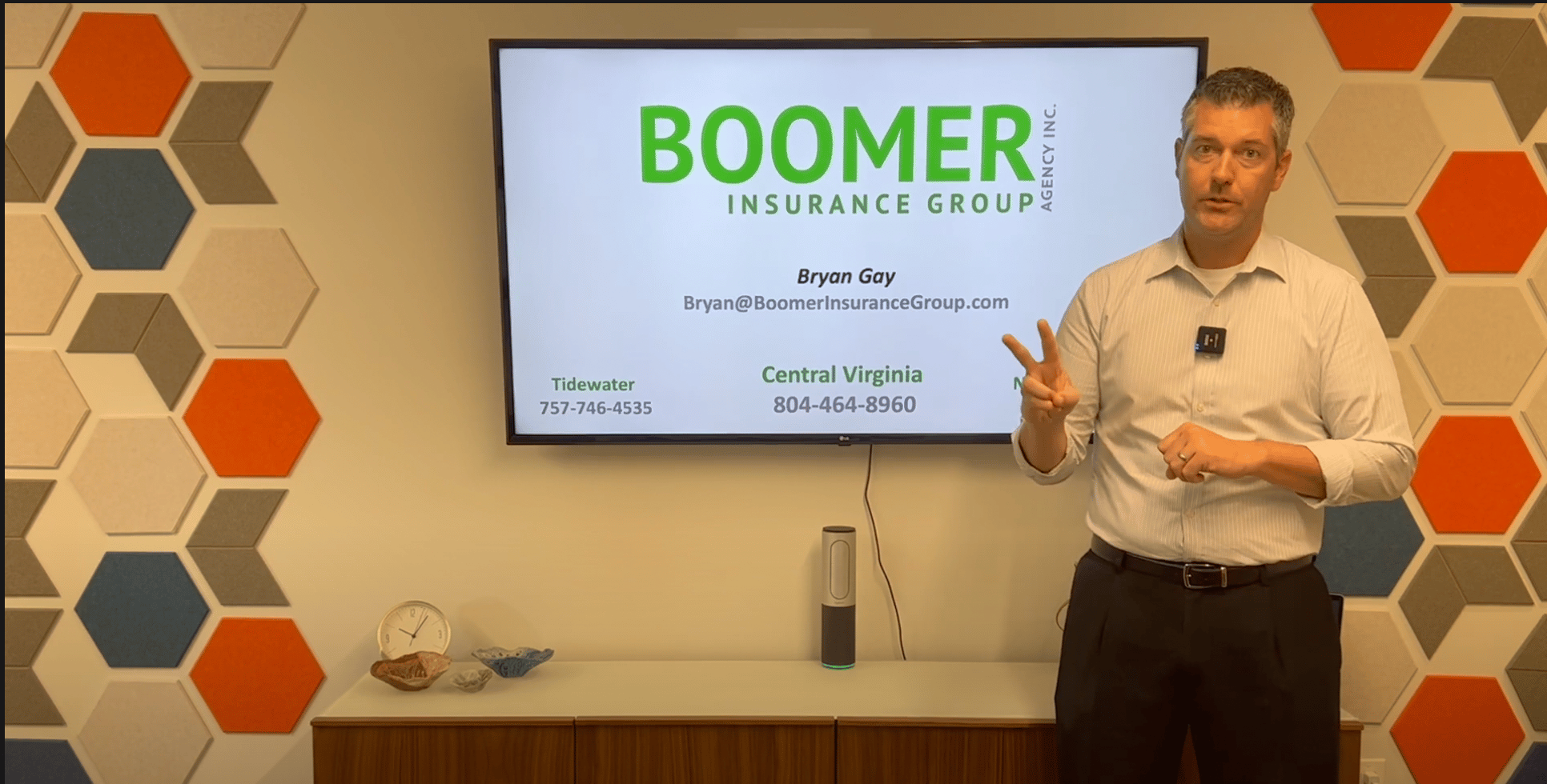 Medicare expert, Bryan Gay, begins his presentation on Medicare Awareness.